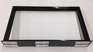 CT-MBK Pump Topper Black Aluminum Frame 20" x 10"
