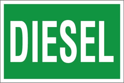 PIMS-401 12" x 8" Metal Sign