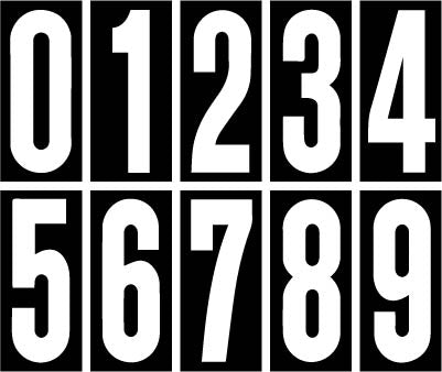 MPNWB-SET Description: 0-9 Magnetic Number Set