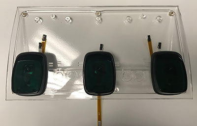 W2893222-003KL 3+0 PTS Panel Assembly with OEM Buttons, No Overlay